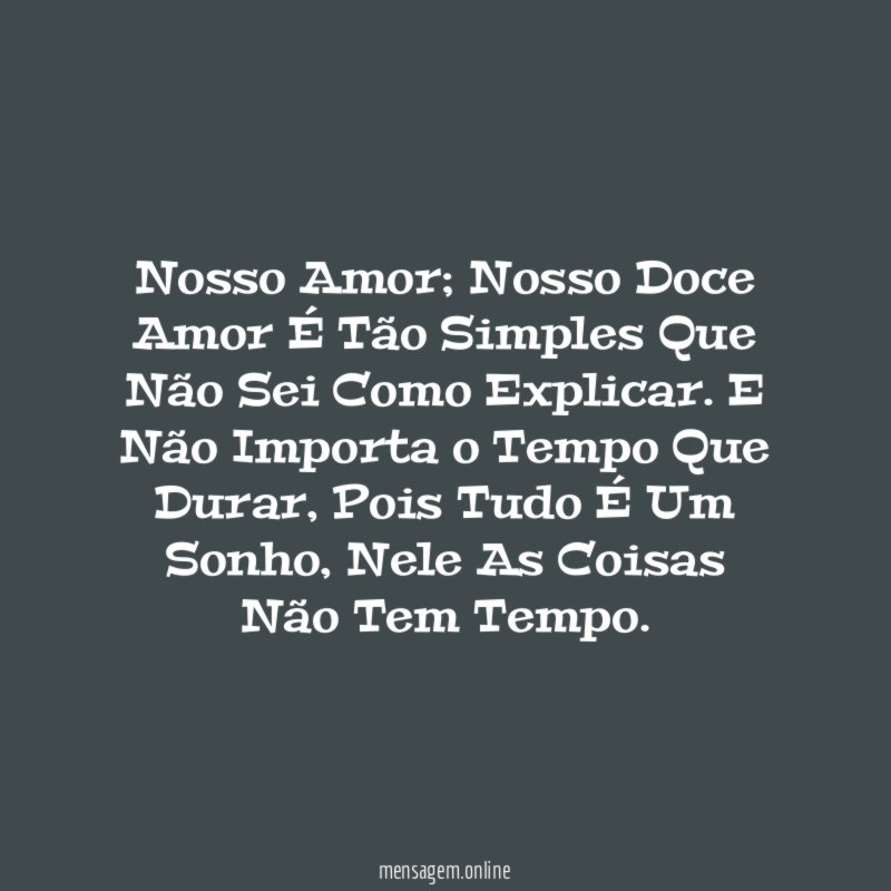 Nosso Amor