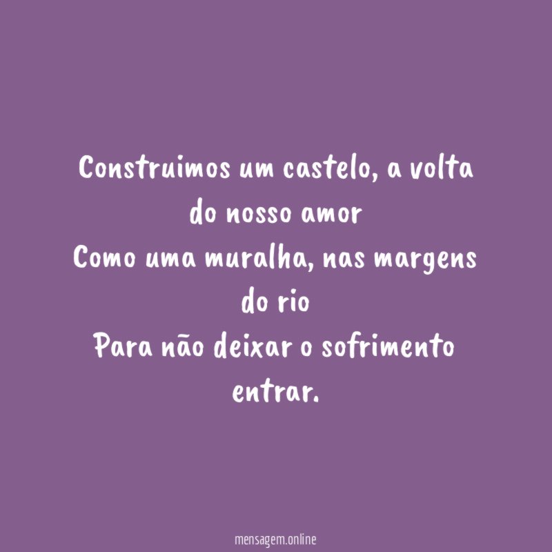 Construimos um castelo