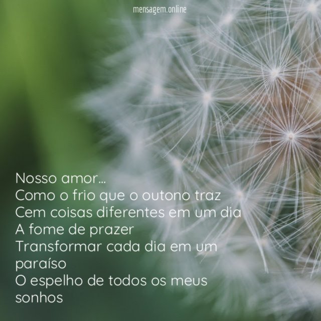 Nosso amor