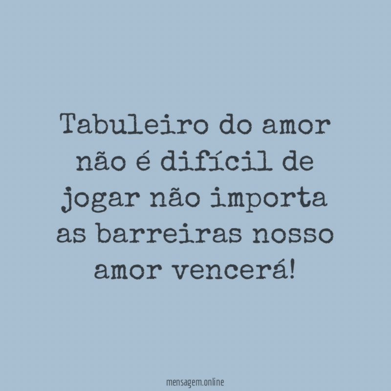 tabuleiro do amor não é difícil de jogar