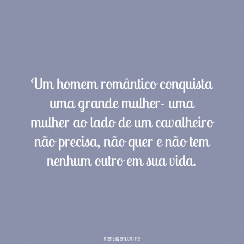 Um homem romântico conquista uma grande mulher- uma