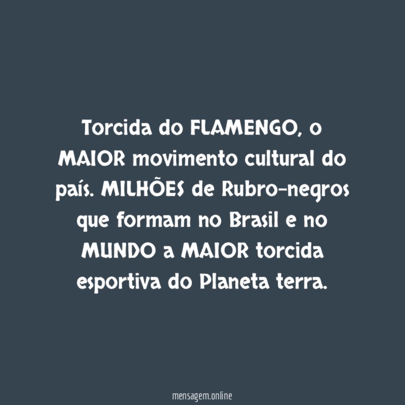 Torcida do FLAMENGO