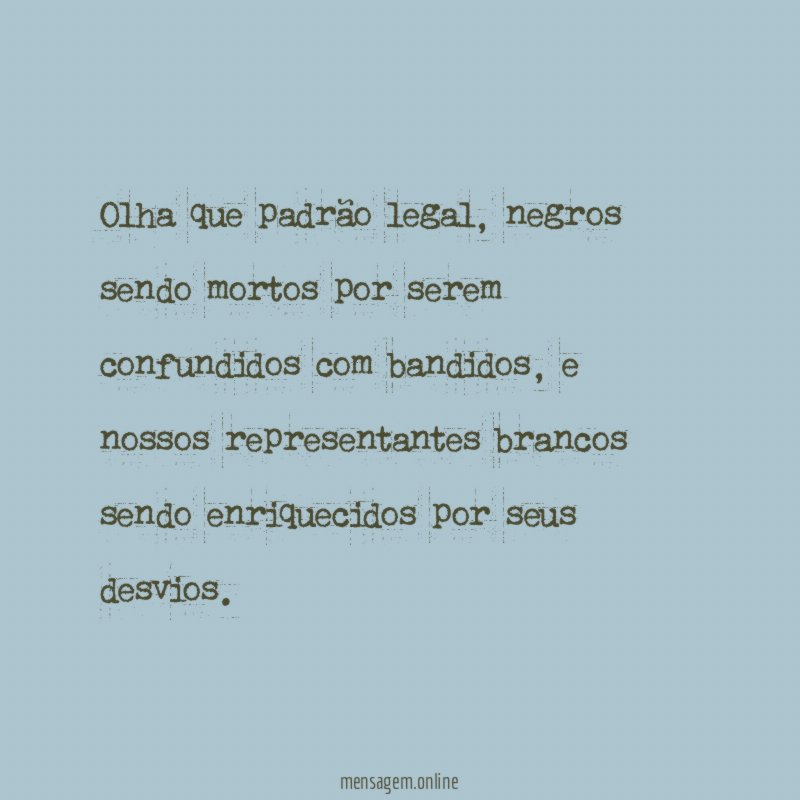Olha que padrão legal