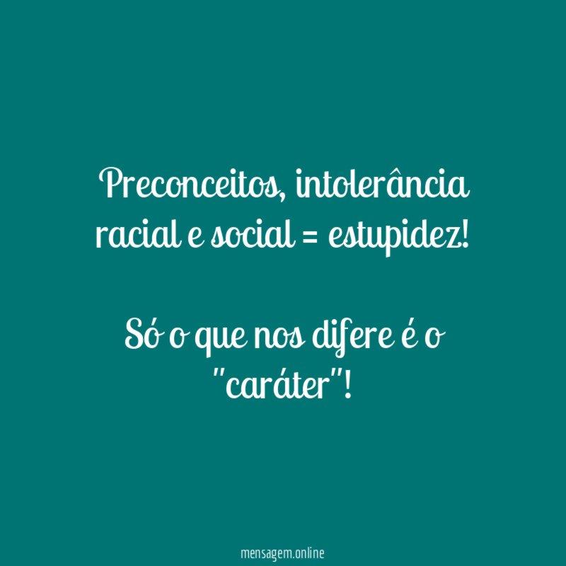 Preconceitos