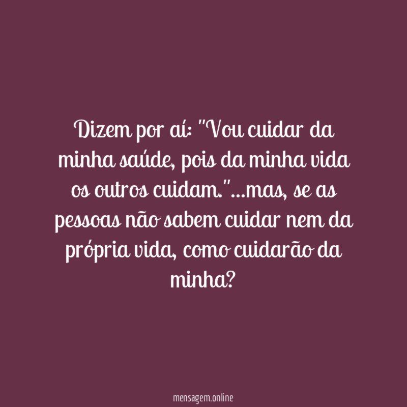 Dizem por aí