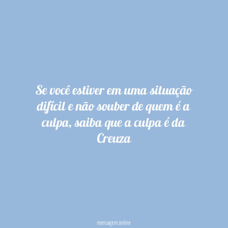 Se você estiver em uma situação difícil