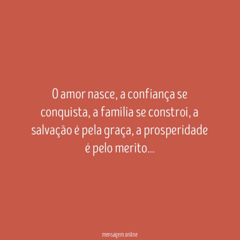 O amor nasce
