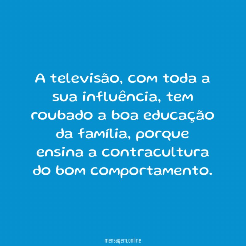 A televisão