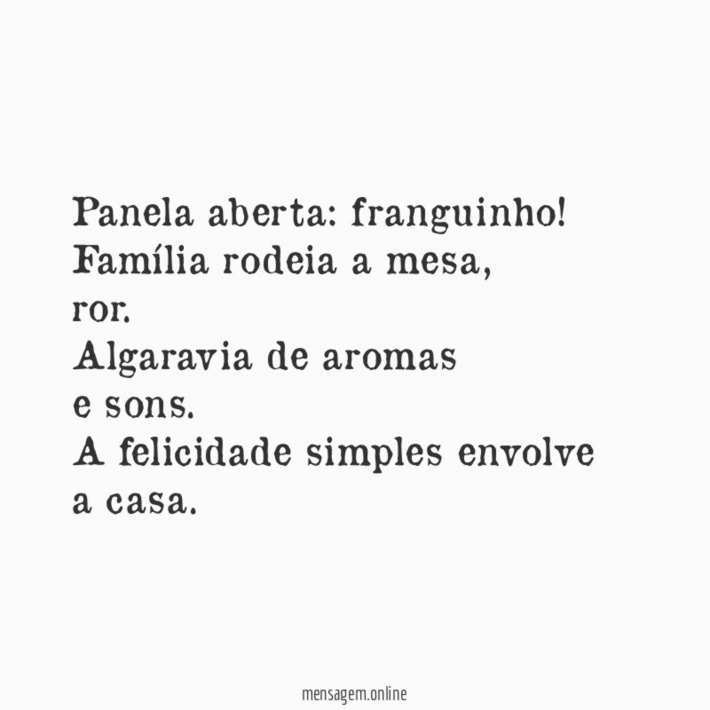 Panela aberta