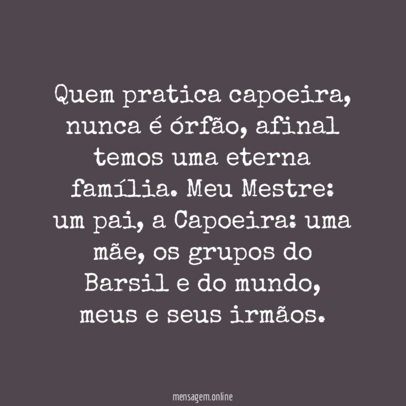 Quem pratica capoeira