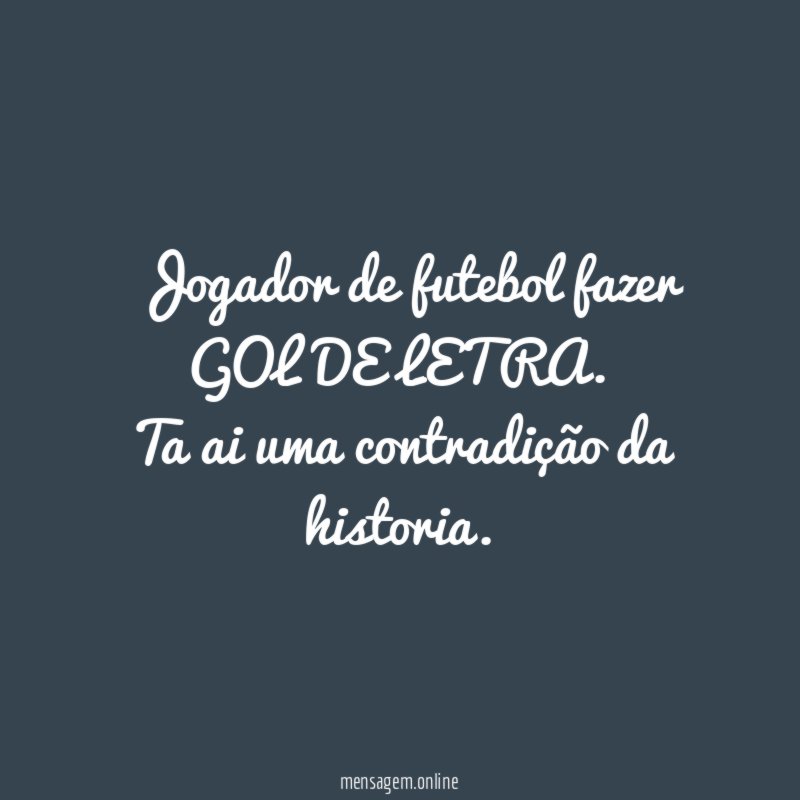 Jogador de futebol fazer GOL DE LETRA