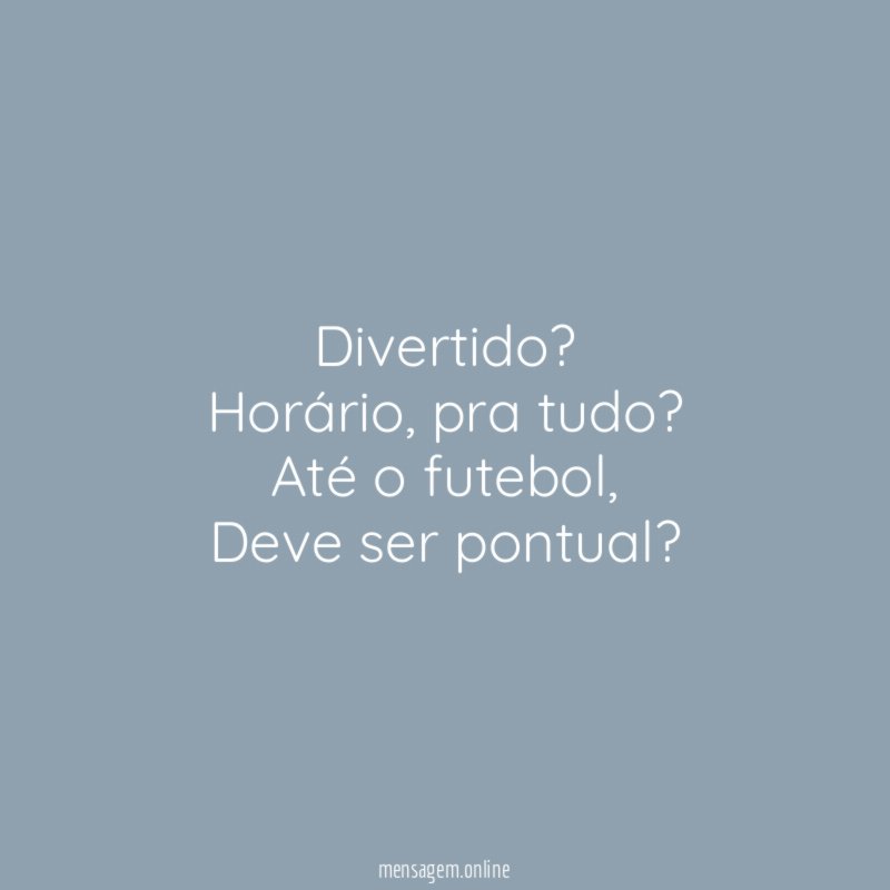 Divertido?