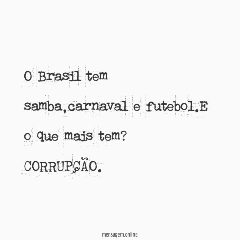 O Brasil tem samba