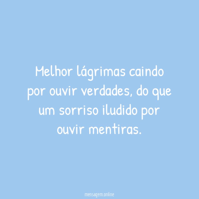 Melhor lágrimas caindo por ouvir verdades