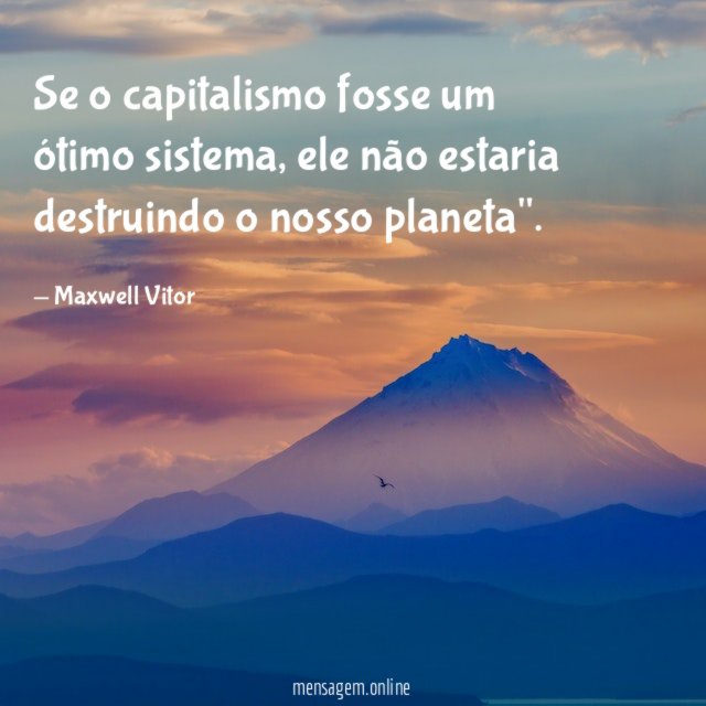 Se o capitalismo fosse um ótimo sistema