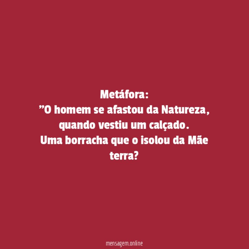 Metáfora: