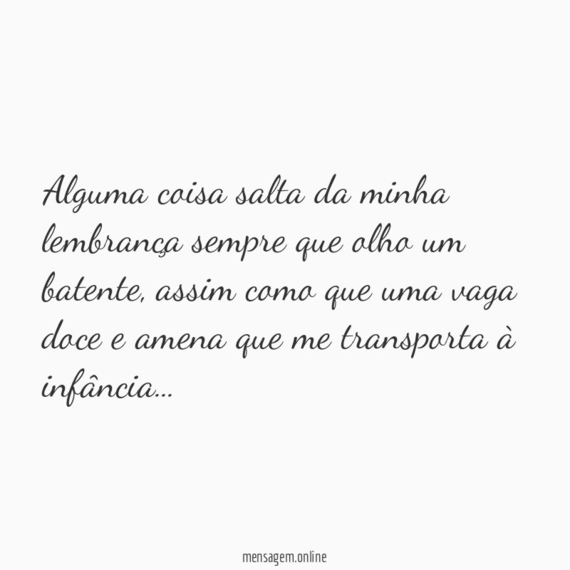 alguma coisa salta da minha lembrança sempre que olho um batente