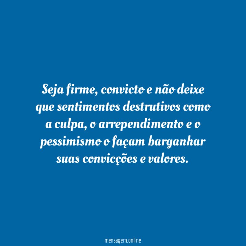 Seja firme