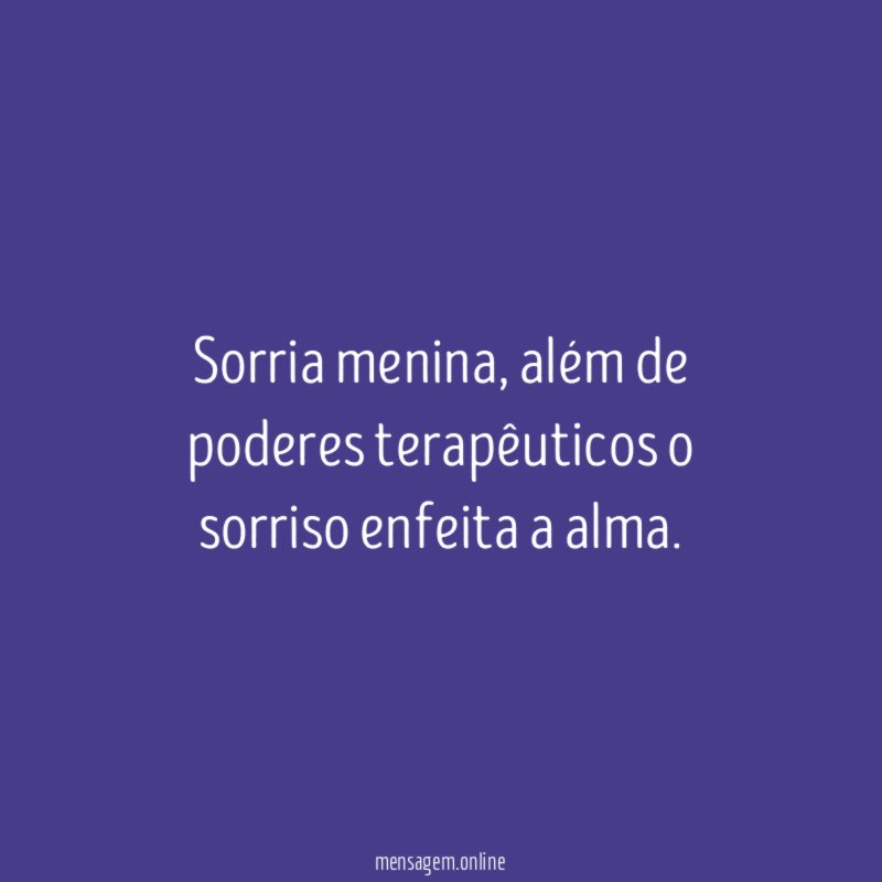 Sorria menina