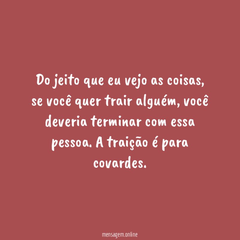 Do jeito que eu vejo as coisas