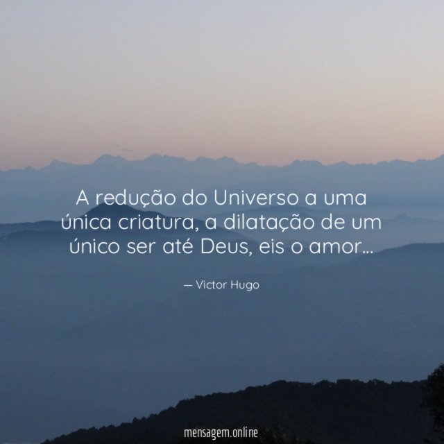 A redução do Universo a uma única criatura
