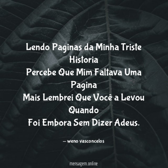 Lendo Paginas da Minha Triste Historia Percebe Que Mim