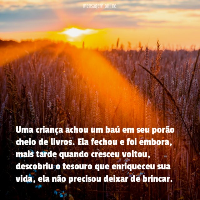 Uma criança achou um baú em seu porão