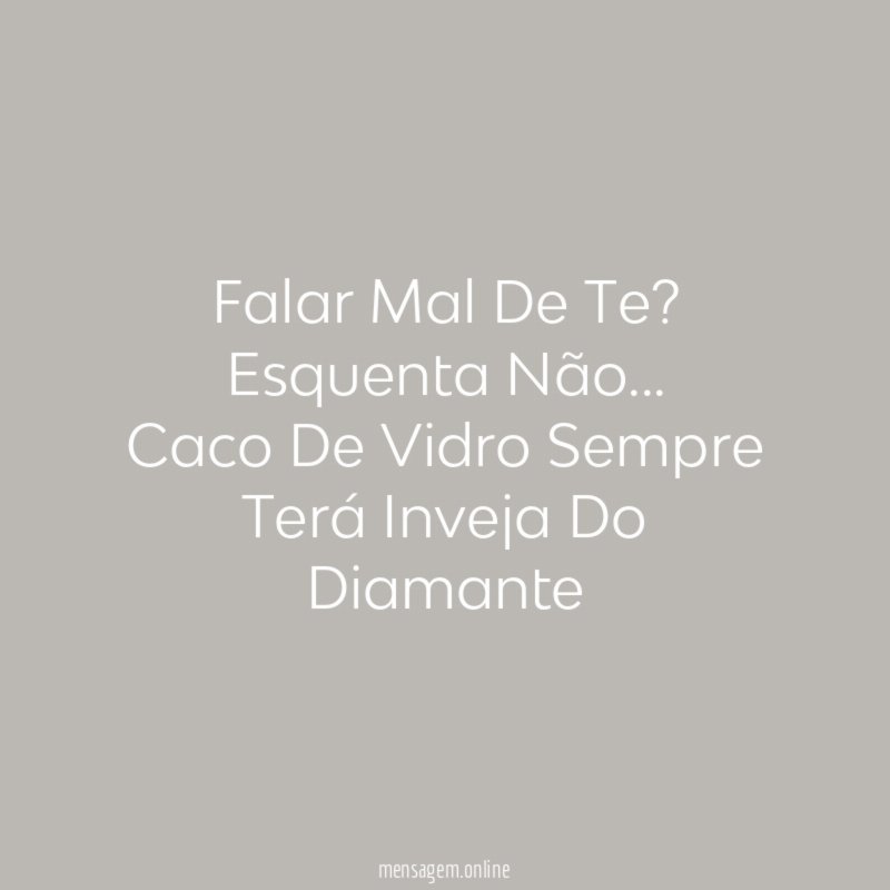 Falar Mal De Te
