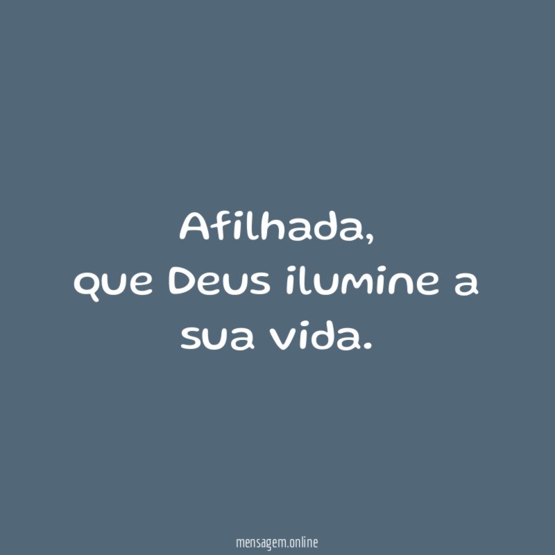 Afilhada