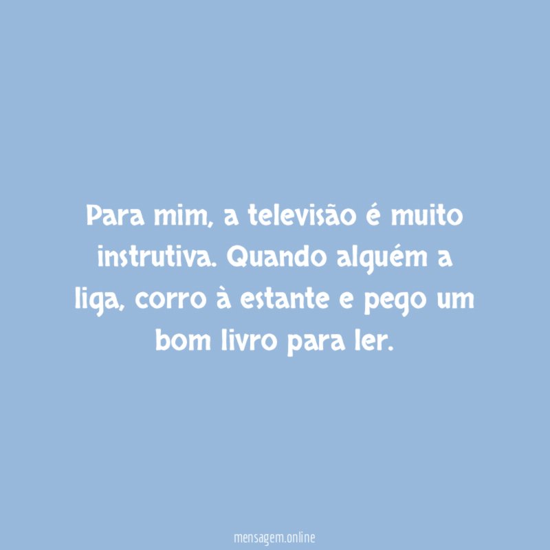 Para mim
