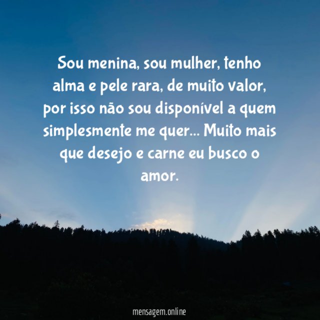 Sou menina