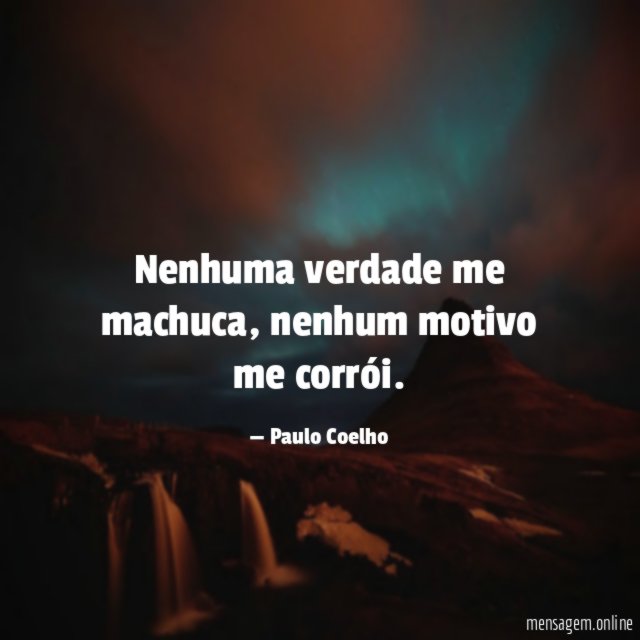 Nenhuma verdade me machuca