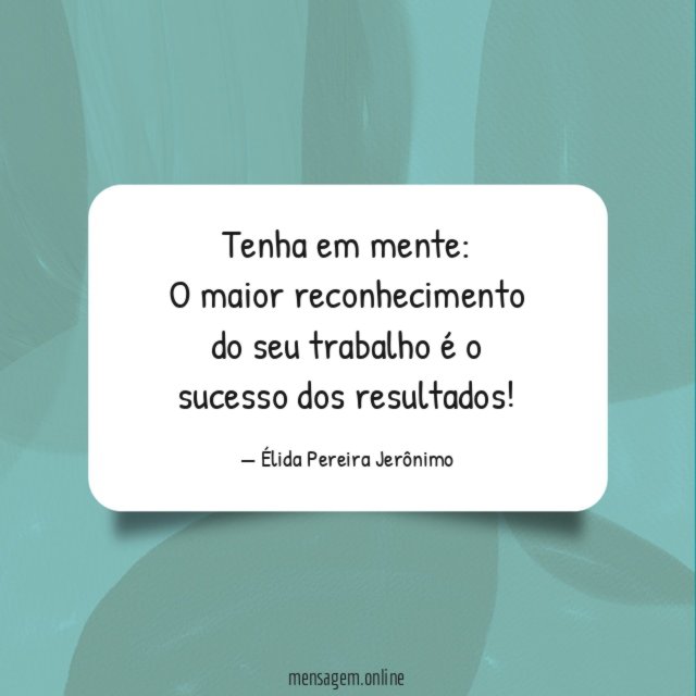 Tenha em mente