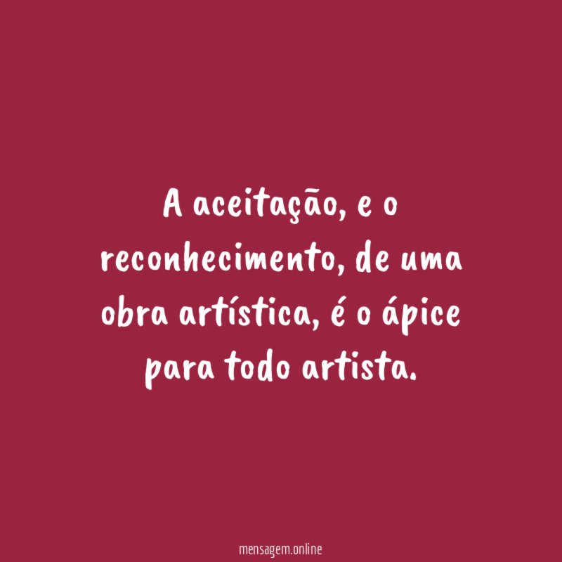 A aceitação