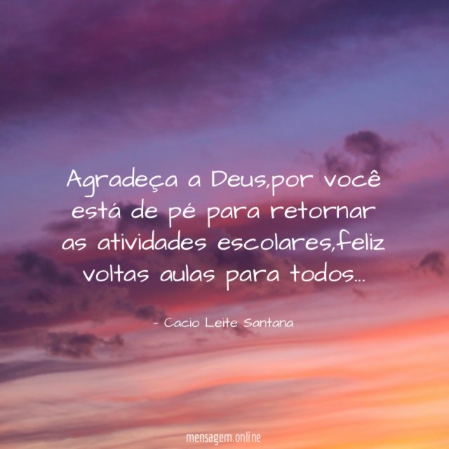 Agradeça a Deus