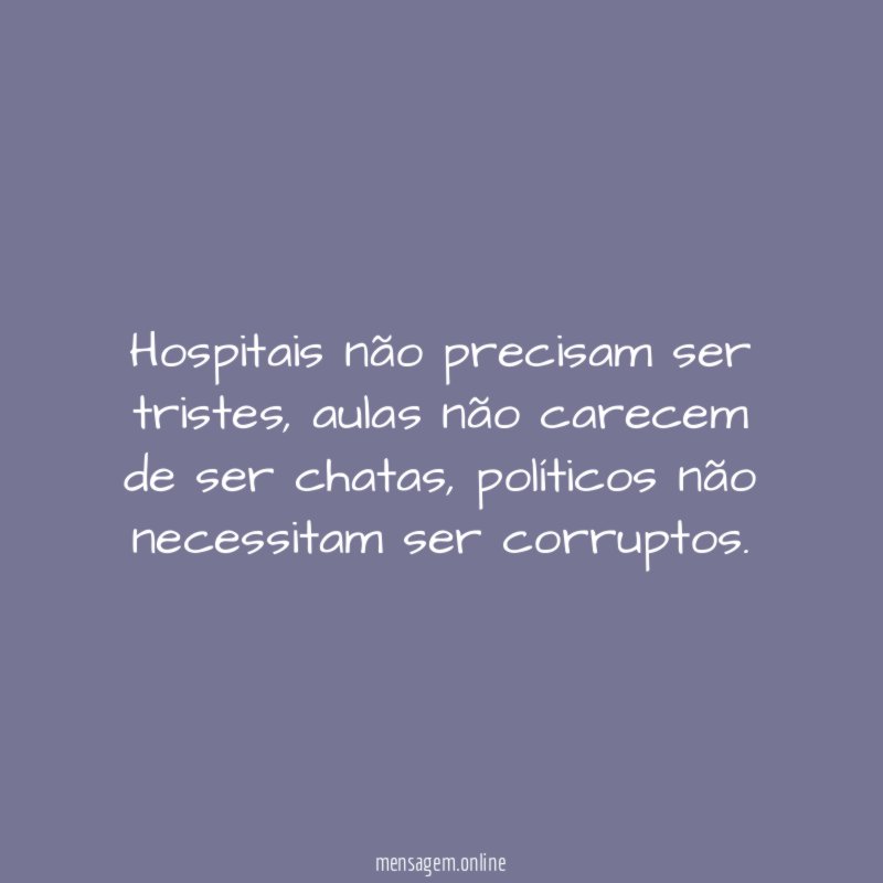 Hospitais não precisam ser tristes