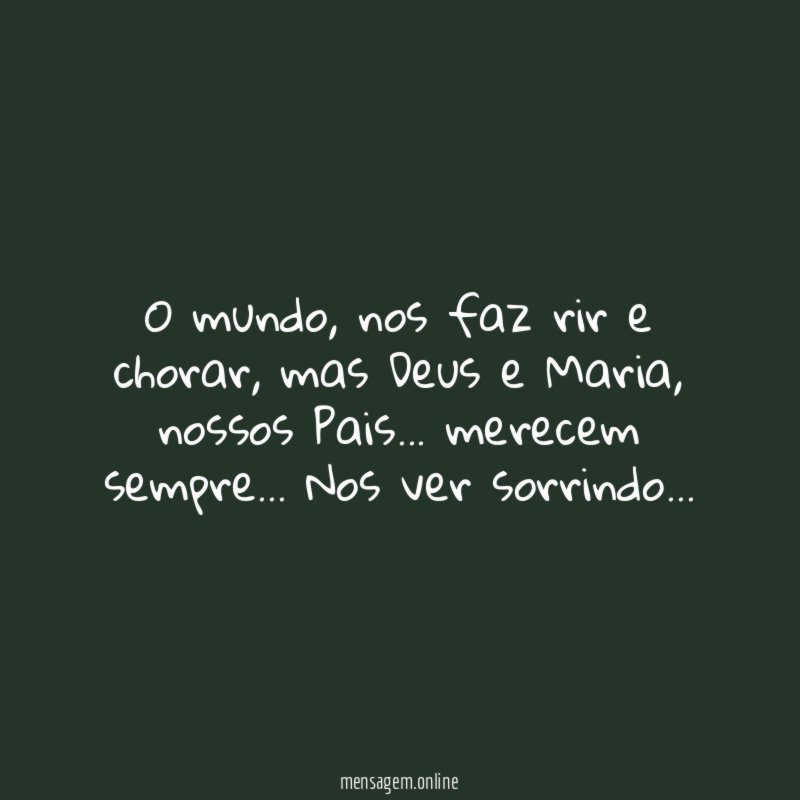 O mundo