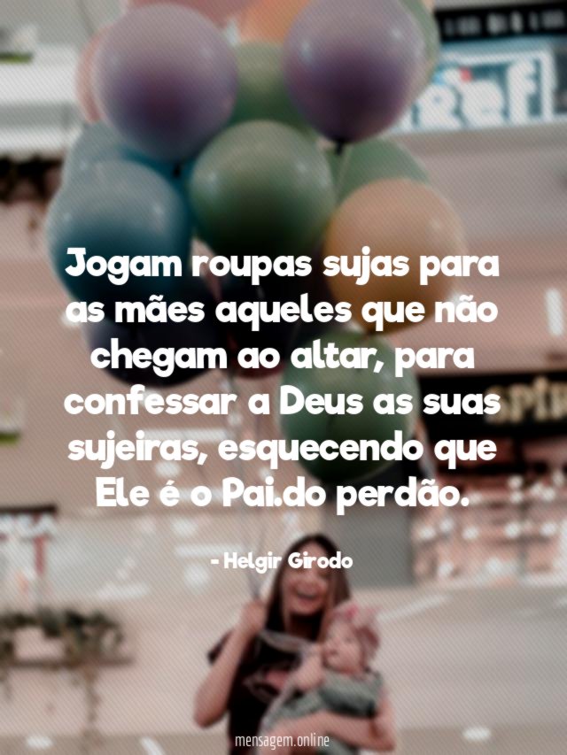 Jogam roupas sujas para as mães aqueles que