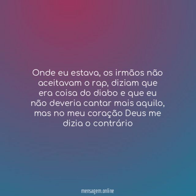 Onde eu estava
