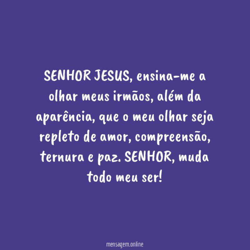 SENHOR JESUS