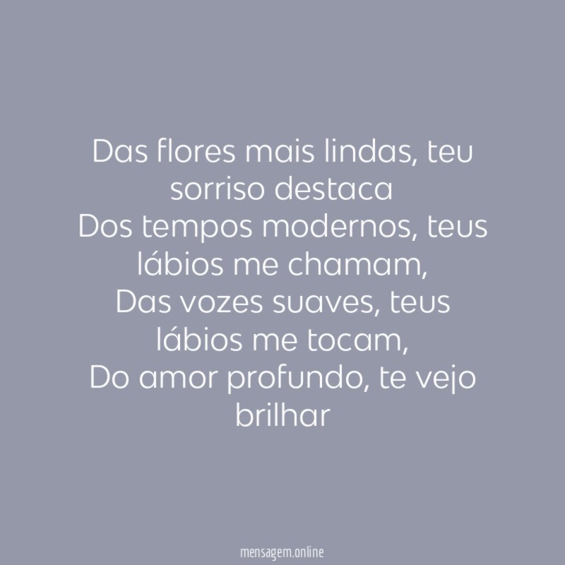 Das flores mais lindas