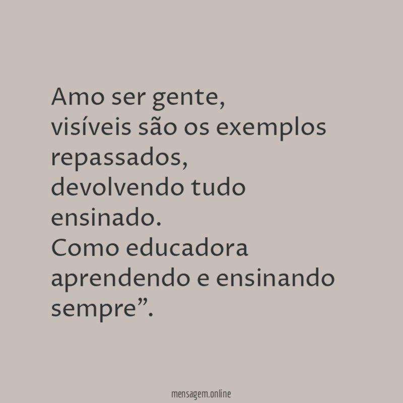 Amo ser gente