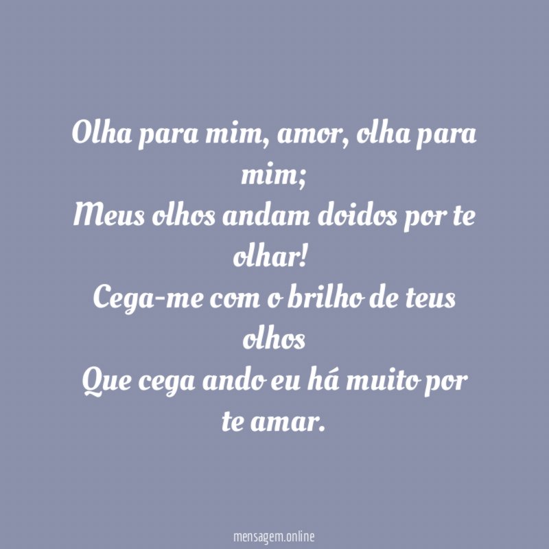 Olha para mim