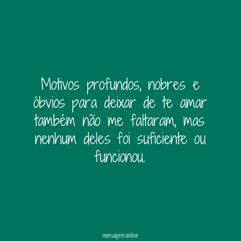 Motivos profundos