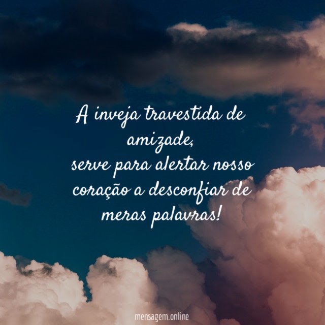 A inveja travestida de amizade