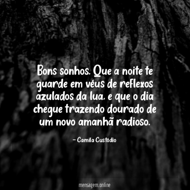 Bons sonhos