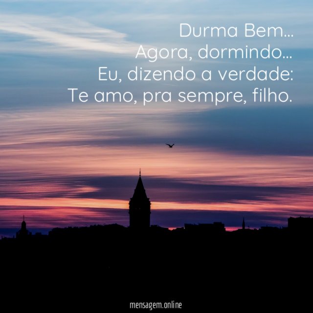 Durma Bem…
