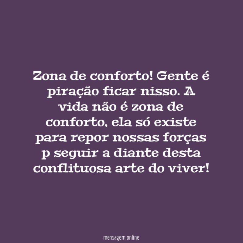 Zona de conforto