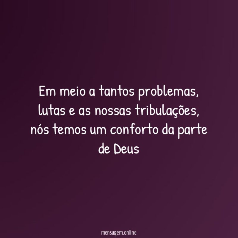 Em meio a tantos problemas