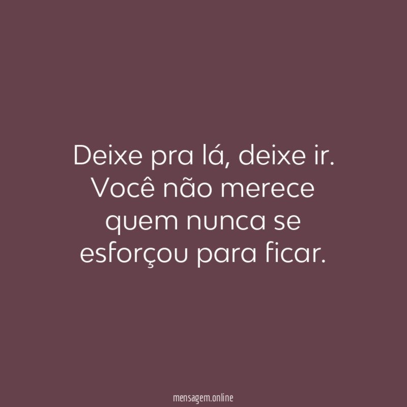 Deixe pra lá
